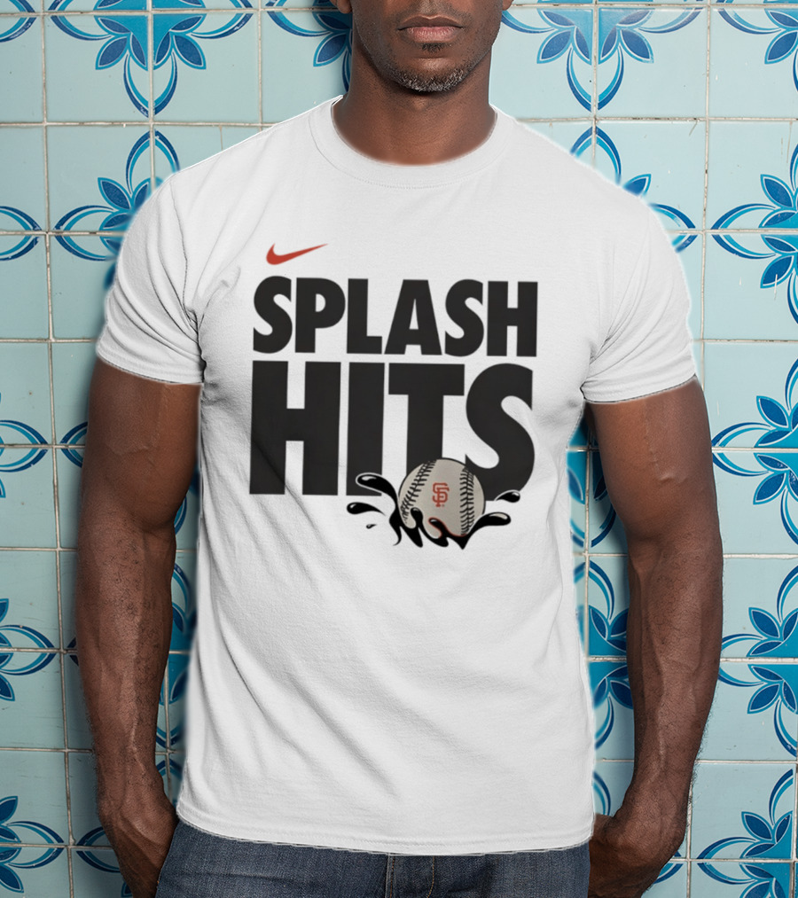 Nike San Francisco Giants Splash Hits Baseball T-Shirt
