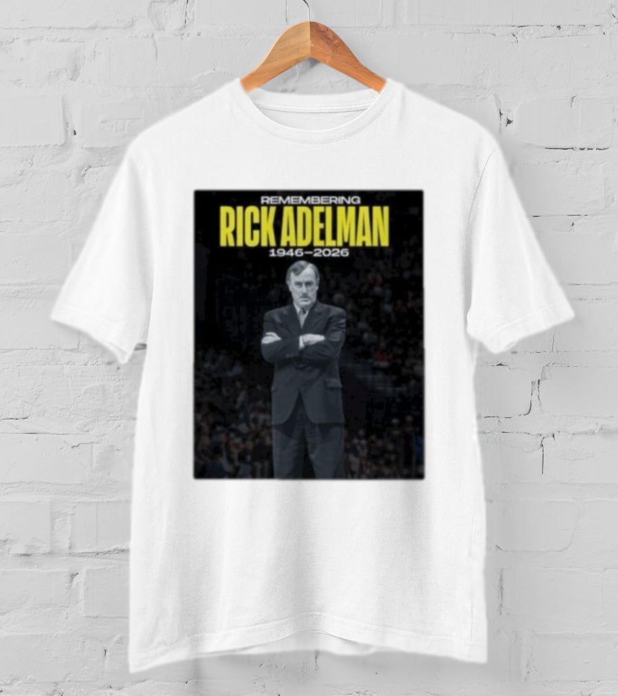 Remembering Rick Adelman 1946 2026 NBA Basketball ClutchPoints T-Shirt