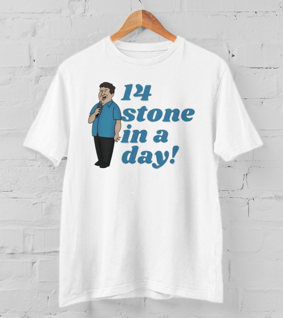 Peter Kay 14 Stone In A Day Stand Up Comedy British Comedian T-Shirt