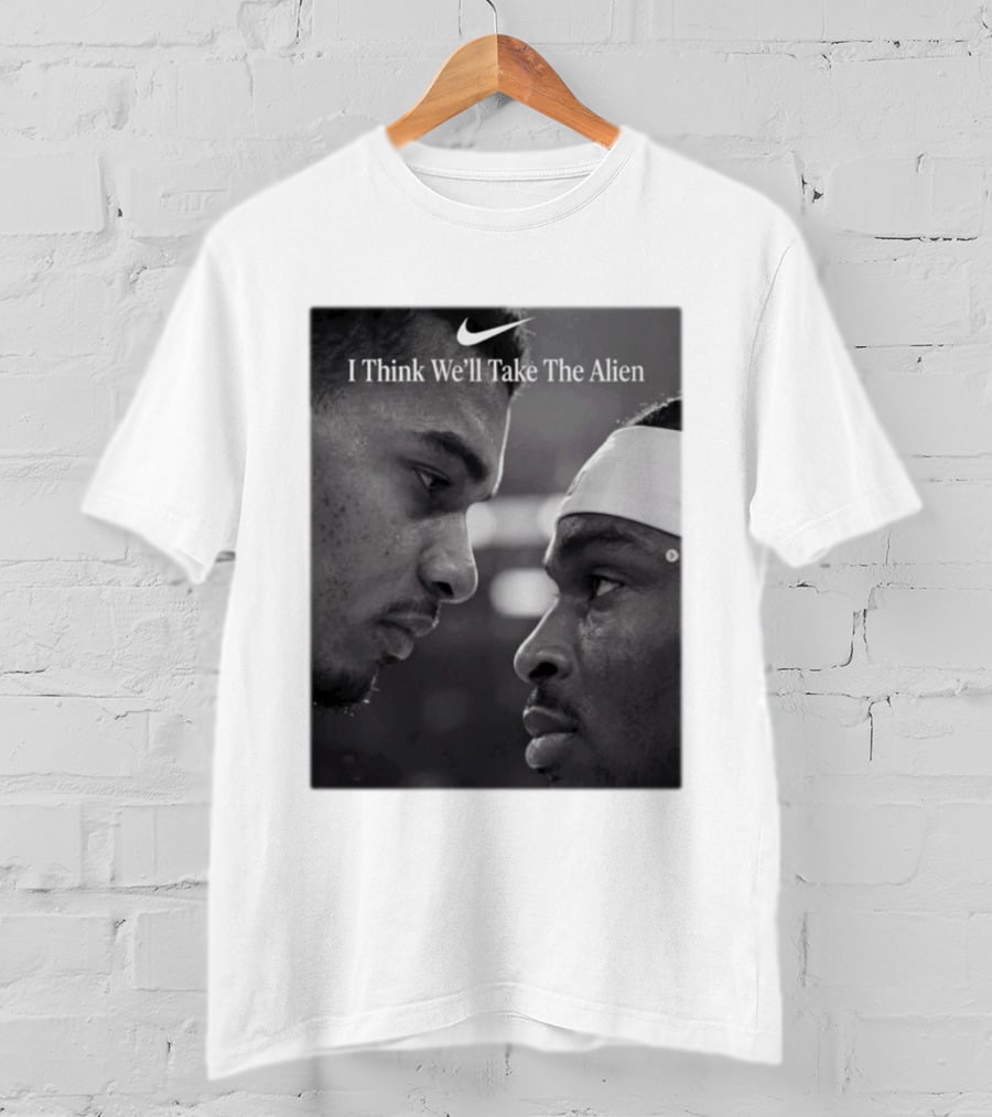 I Think We'll Take The Alien NBA Basketball Victor Wembanyama T-Shirt