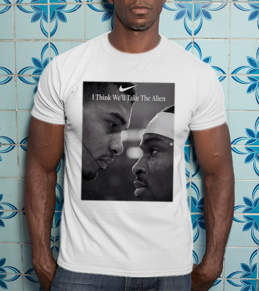 I Think We'll Take The Alien NBA Basketball Victor Wembanyama T-Shirt