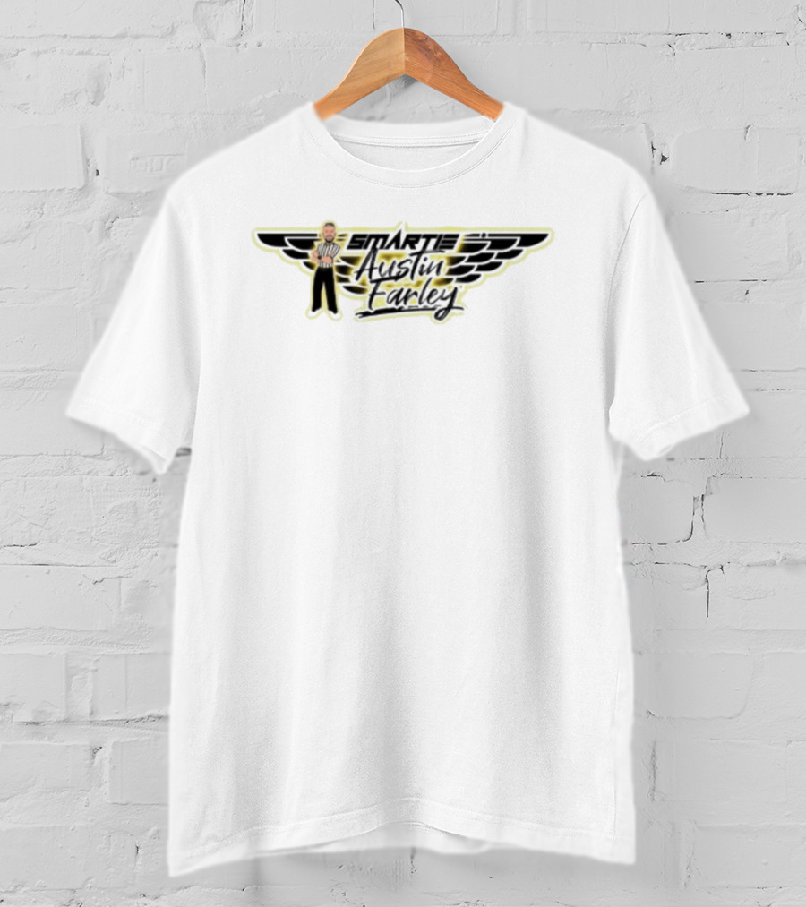 Smarte Austin Farley Referee Sports Wings T-Shirt