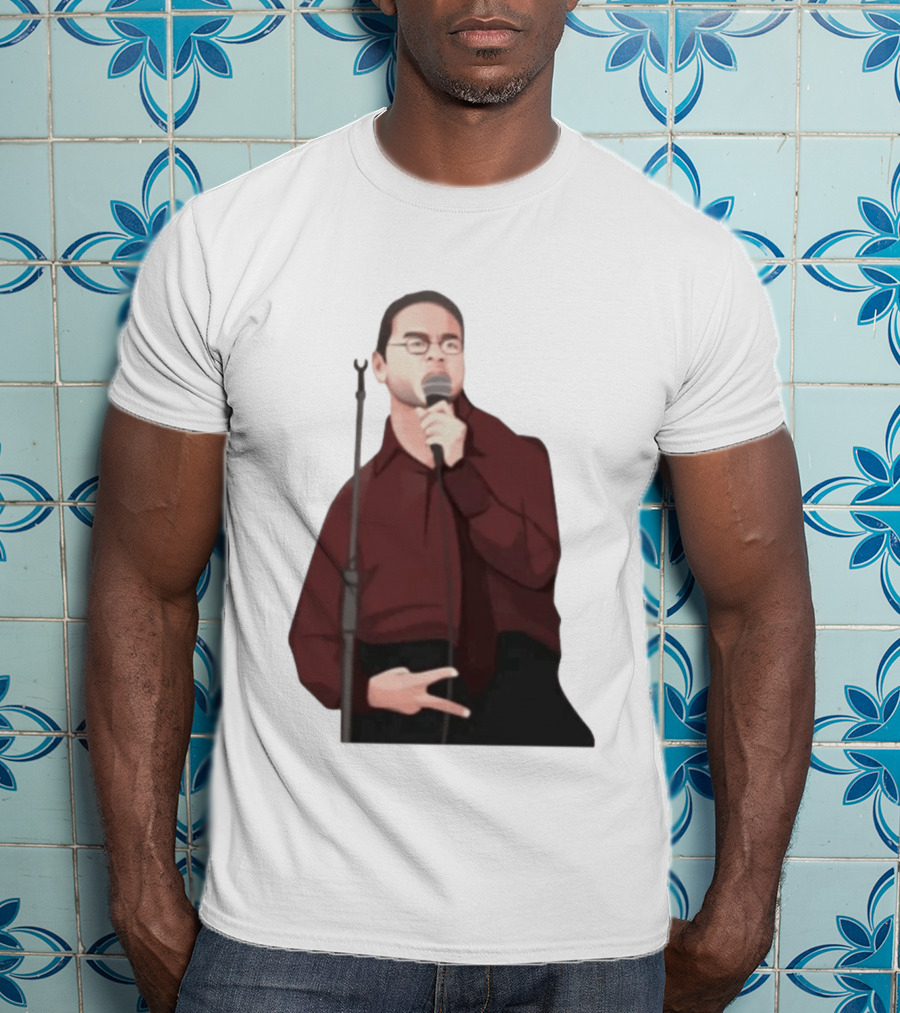 Max And Paddy Stand Up Comedy Performance Live Stage Microphone T-Shirt