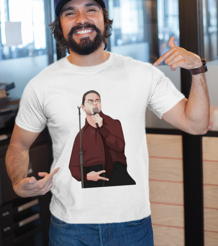 Max And Paddy Stand Up Comedy Performance Live Stage Microphone T-Shirt