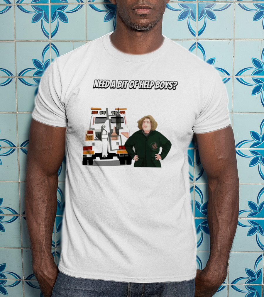 NEED A BIT OF HELP BOYS Paddy Tow Truck Raymond Stantz T-Shirt