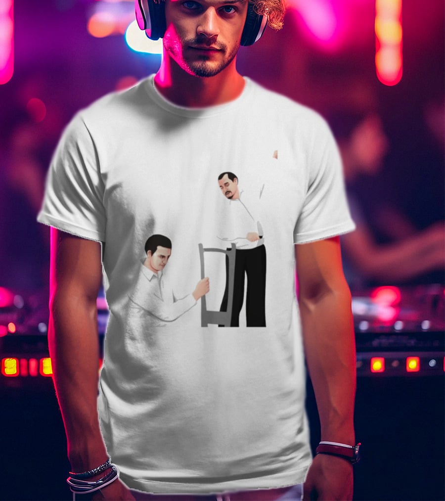 Max And Paddy Pine Barrens Christopher Moltisanti Paulie Gualtieri Chair Scene T-Shirt