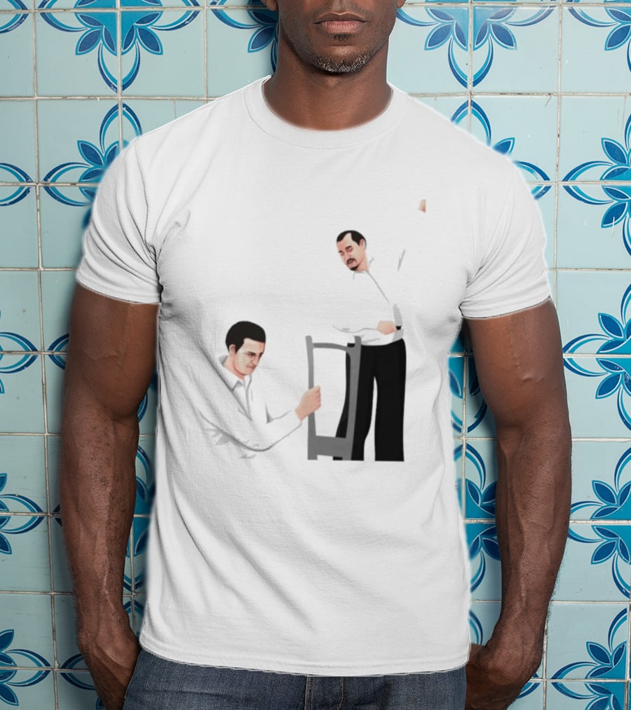 Max And Paddy Pine Barrens Christopher Moltisanti Paulie Gualtieri Chair Scene T-Shirt
