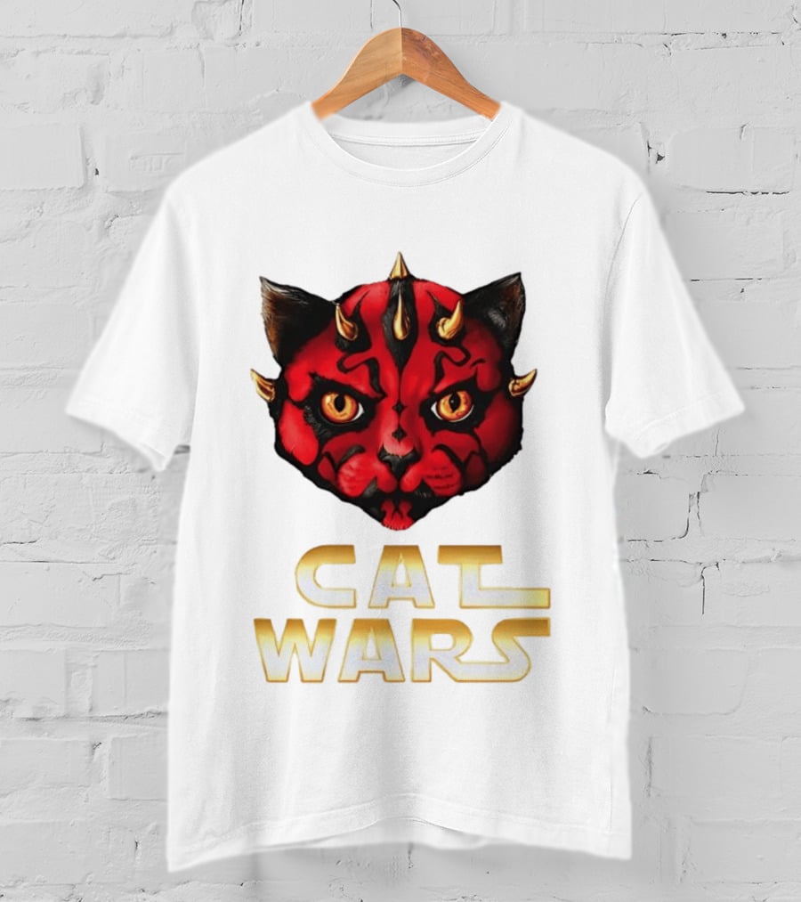 Darth Maul Cat Wars Star Wars Quality Comfortable Wear T-Shirt