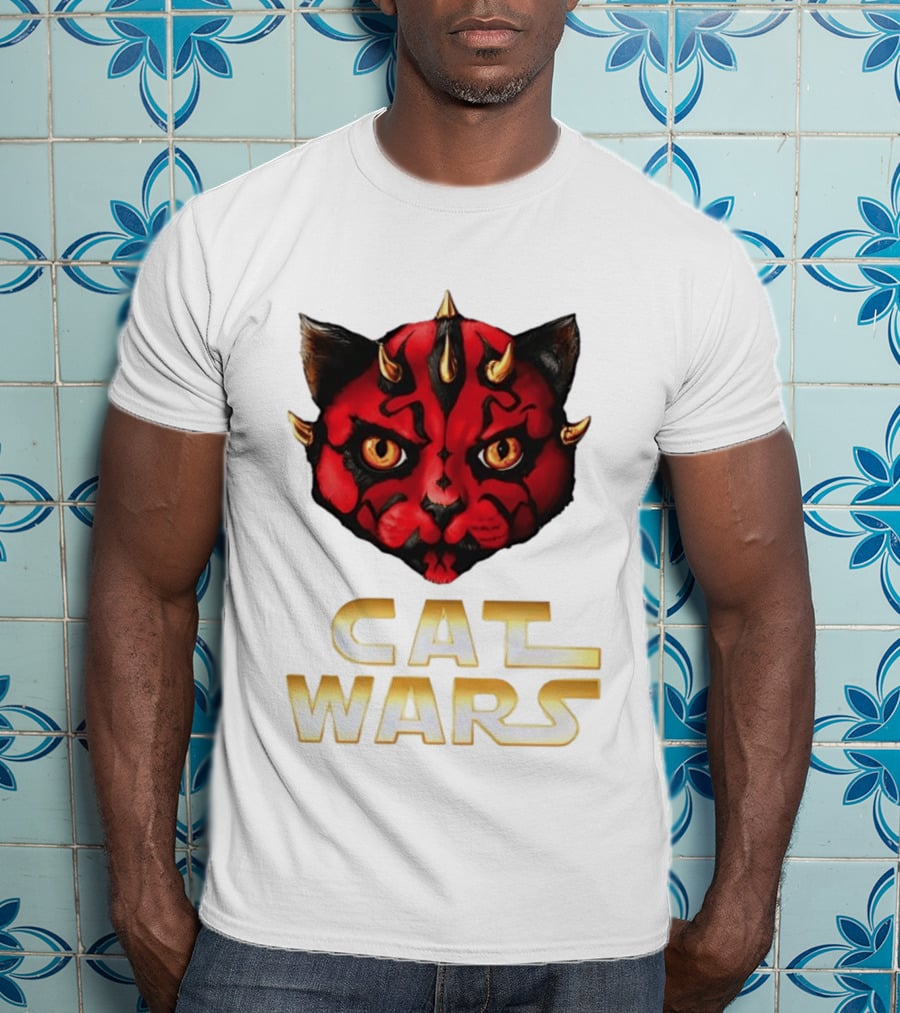 Darth Maul Cat Wars Star Wars Quality Comfortable Wear T-Shirt