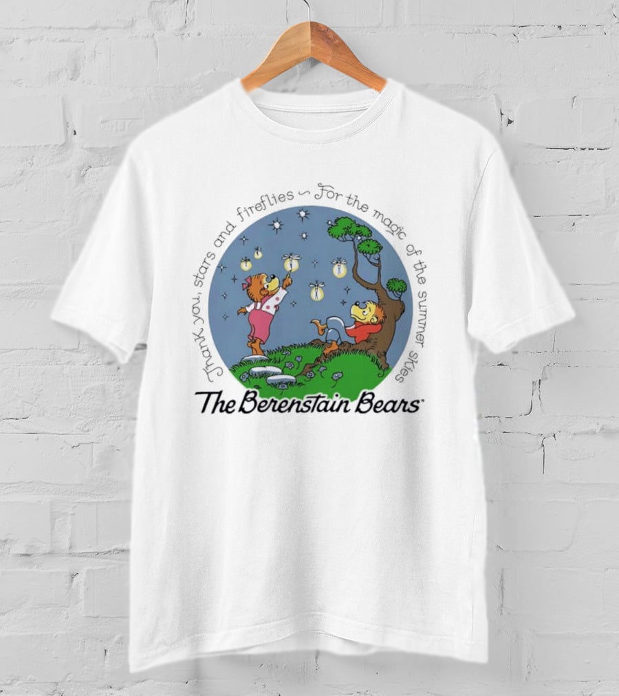 The Berenstain Bears Thank You Stars And Fireflies For The Magic Of The Summer Nights T-Shirt