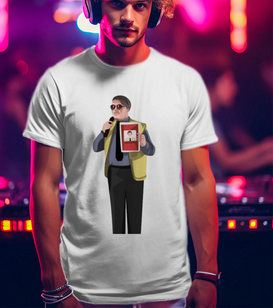 The Office Wanted Character Holding Max And Paddy Image T-Shirt