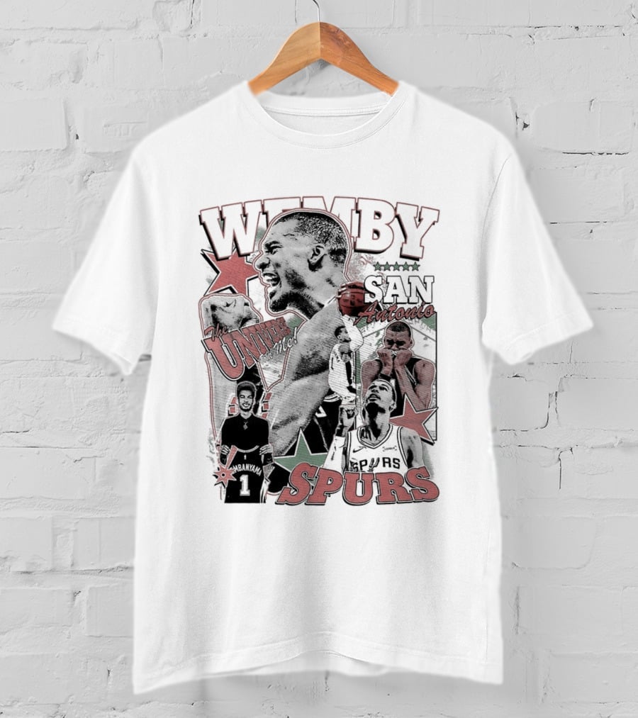 Wemby The Universe San Antonio Spurs 2026 T-Shirt