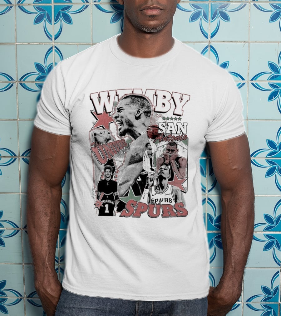Wemby The Universe San Antonio Spurs 2026 T-Shirt