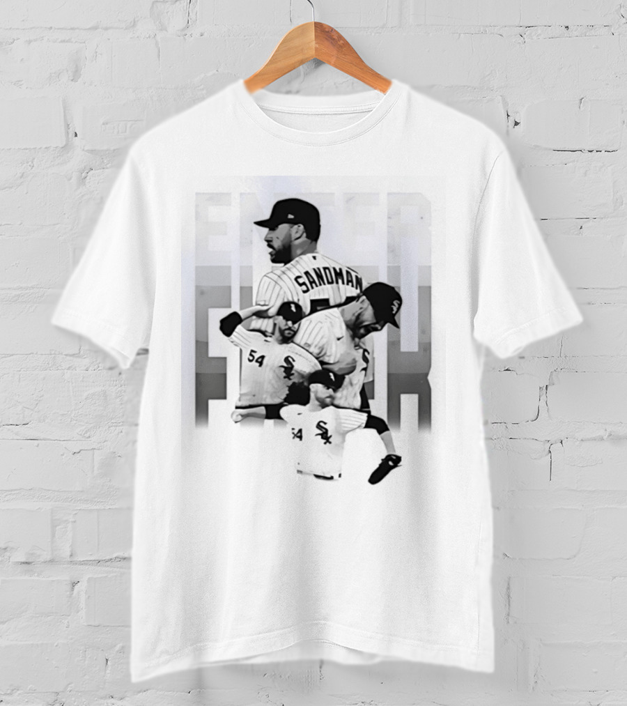 Liam Hendriks Chicago White Sox Enter Sandman MLB Player Sport T-Shirt