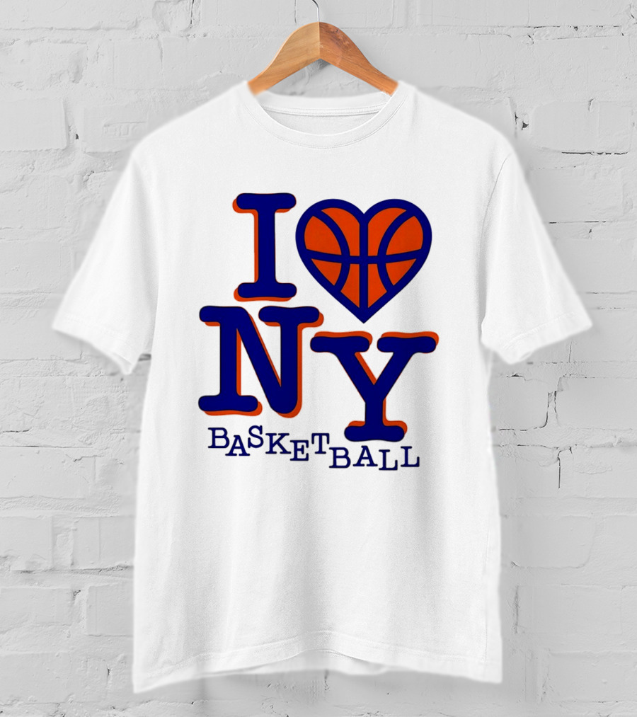 I Heart NY Basketball 2026 New York Knicks NBA T-Shirt
