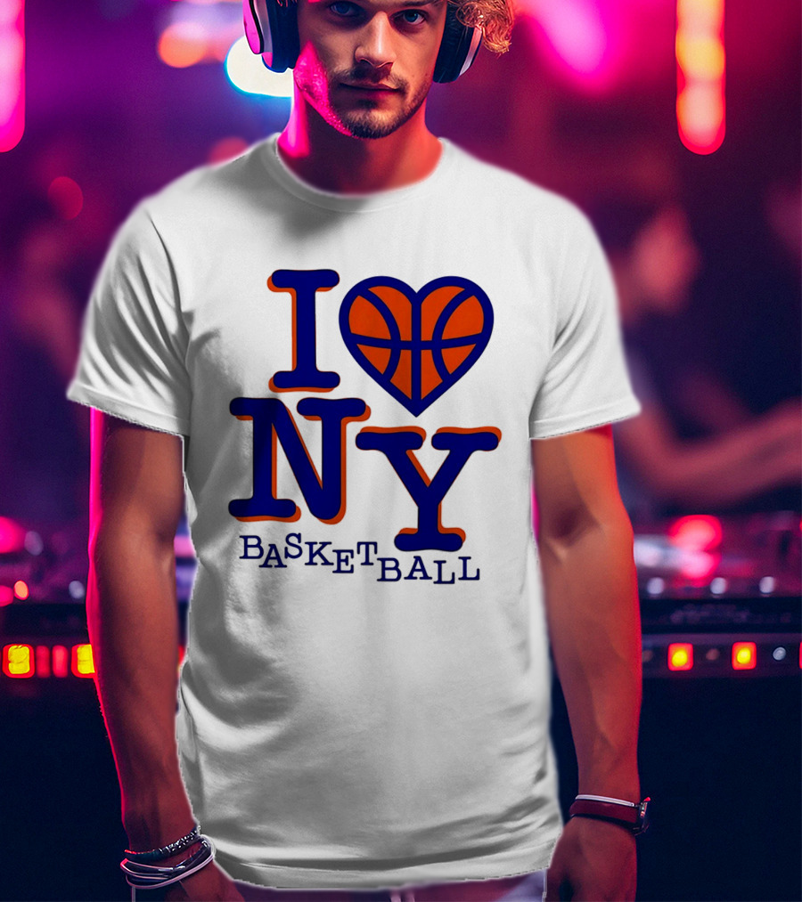 I Heart NY Basketball 2026 New York Knicks NBA T-Shirt