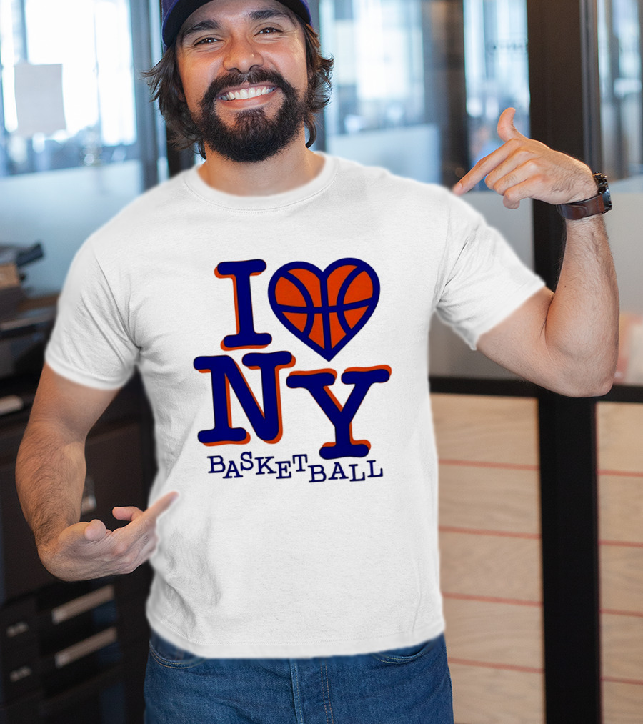 I Heart NY Basketball 2026 New York Knicks NBA T-Shirt