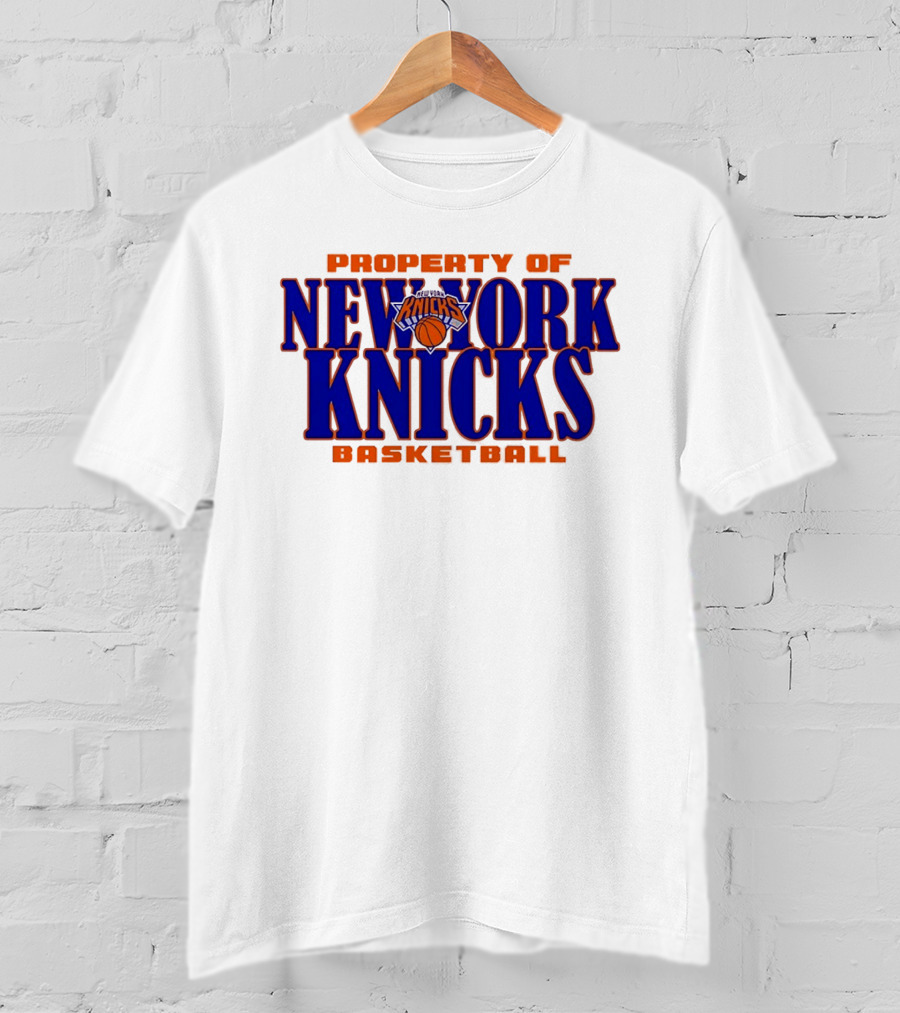 New York Knicks Property Of Basketball 2026 NBA T-Shirt