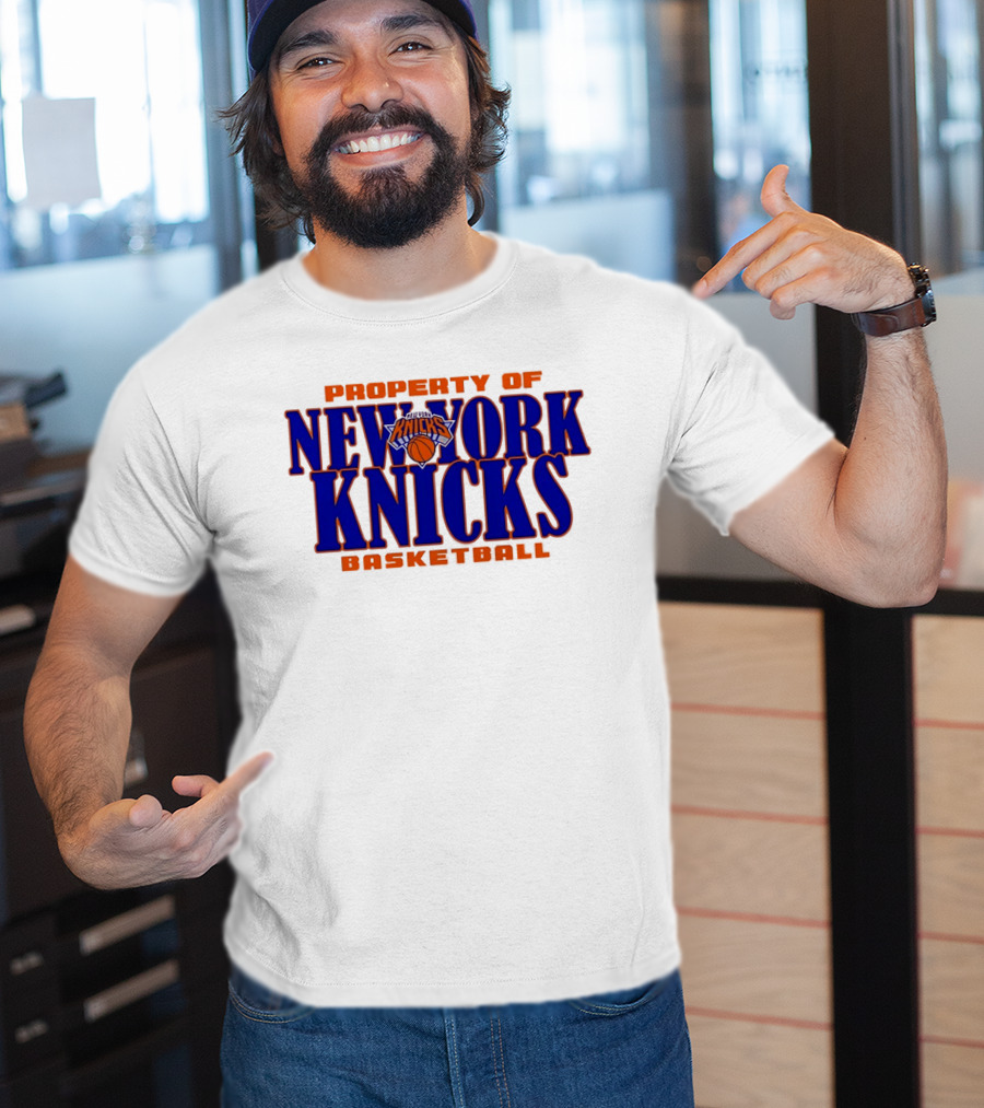 New York Knicks Property Of Basketball 2026 NBA T-Shirt