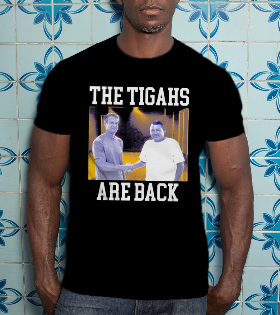 The Tigahs Are Back Brian Kelly Handshake T-Shirt