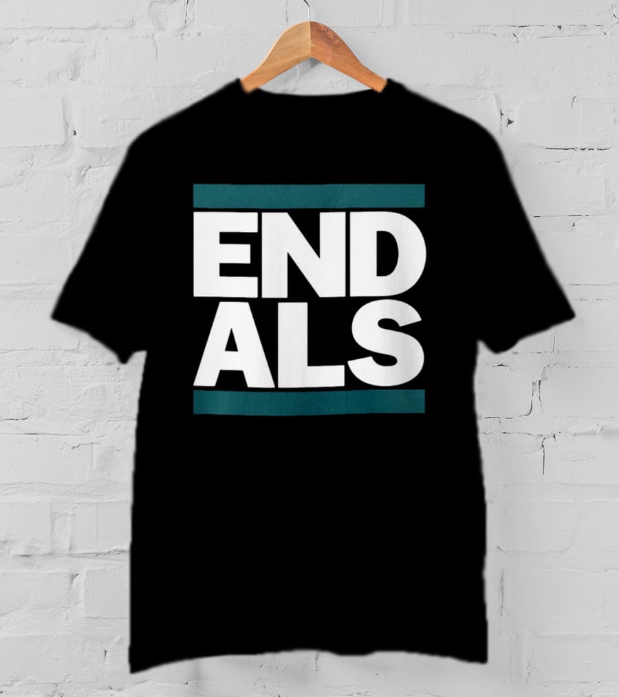 END ALS Seattle Mariners Baseball Support Initiative T-Shirt