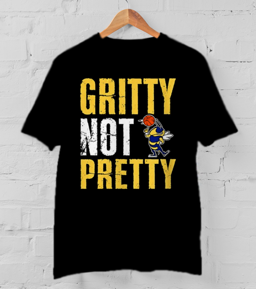 Gritty Not Pretty Georgia Tech Buzz Basketball T-Shirt