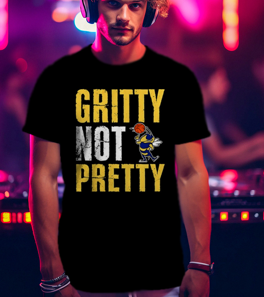 Gritty Not Pretty Georgia Tech Buzz Basketball T-Shirt