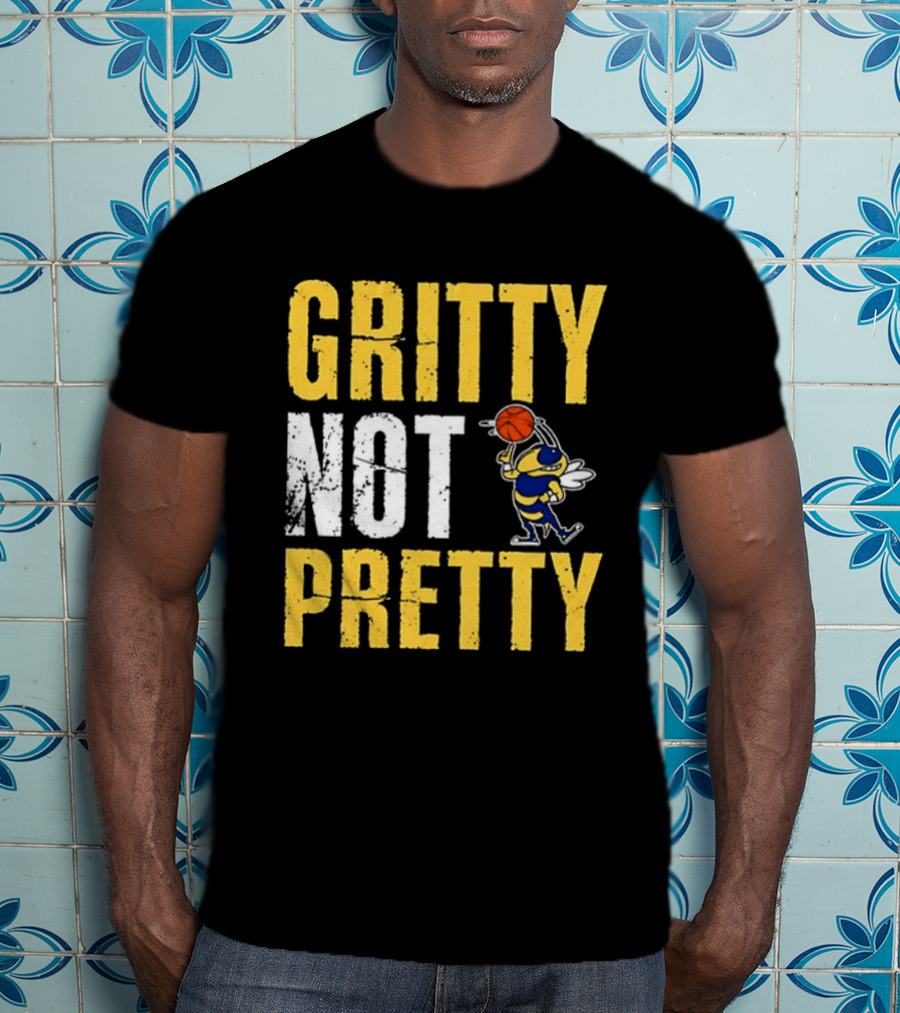 Gritty Not Pretty Georgia Tech Buzz Basketball T-Shirt