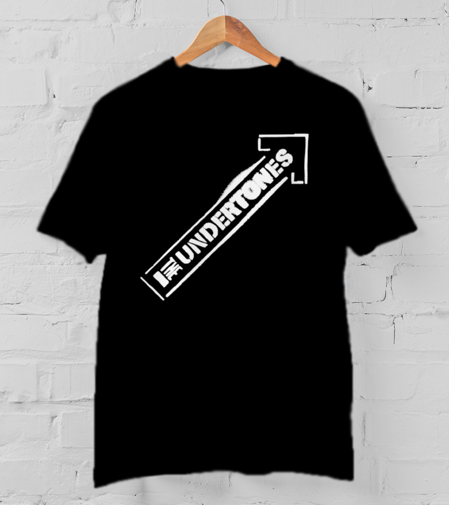 Undertones Stencil Punk Rock Revival Festival Tour 2026 Arrow T-Shirt
