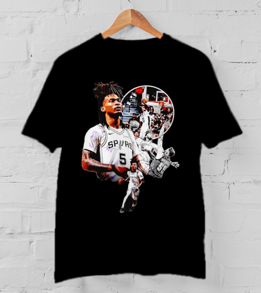 Victor Wembanyama San Antonio Spurs 2026 Basketball Game Changers T-Shirt