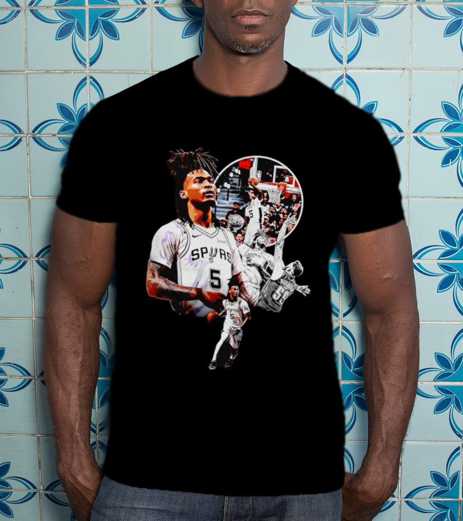 Victor Wembanyama San Antonio Spurs 2026 Basketball Game Changers T-Shirt