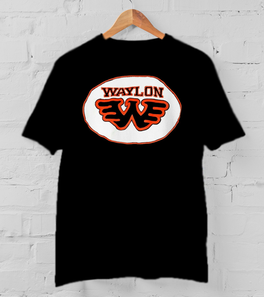 Waylon Jennings Outlaw Country Winged WW 2026 Collection T-Shirt