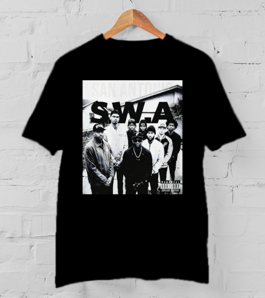 San Antonio Spurs SWA Wembanyama Stephon Castle De'Aaron Dylan Harper Explicit Content T-Shirt