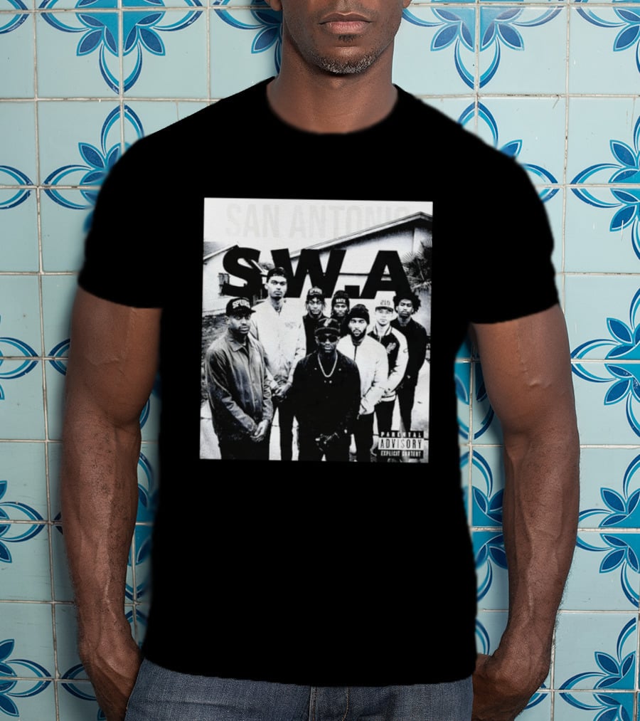 San Antonio Spurs SWA Wembanyama Stephon Castle De'Aaron Dylan Harper Explicit Content T-Shirt