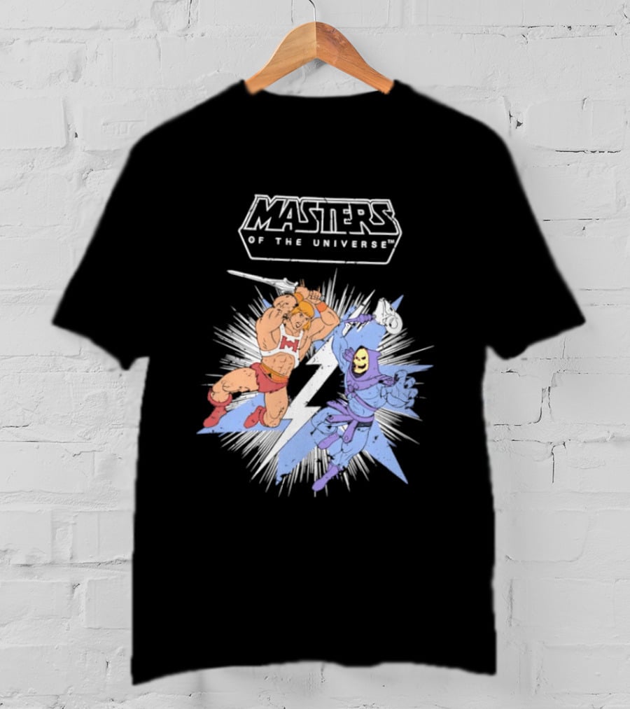 Masters Of The Universe He Man Vs Skeletor Epic Battle 2026 T-Shirt