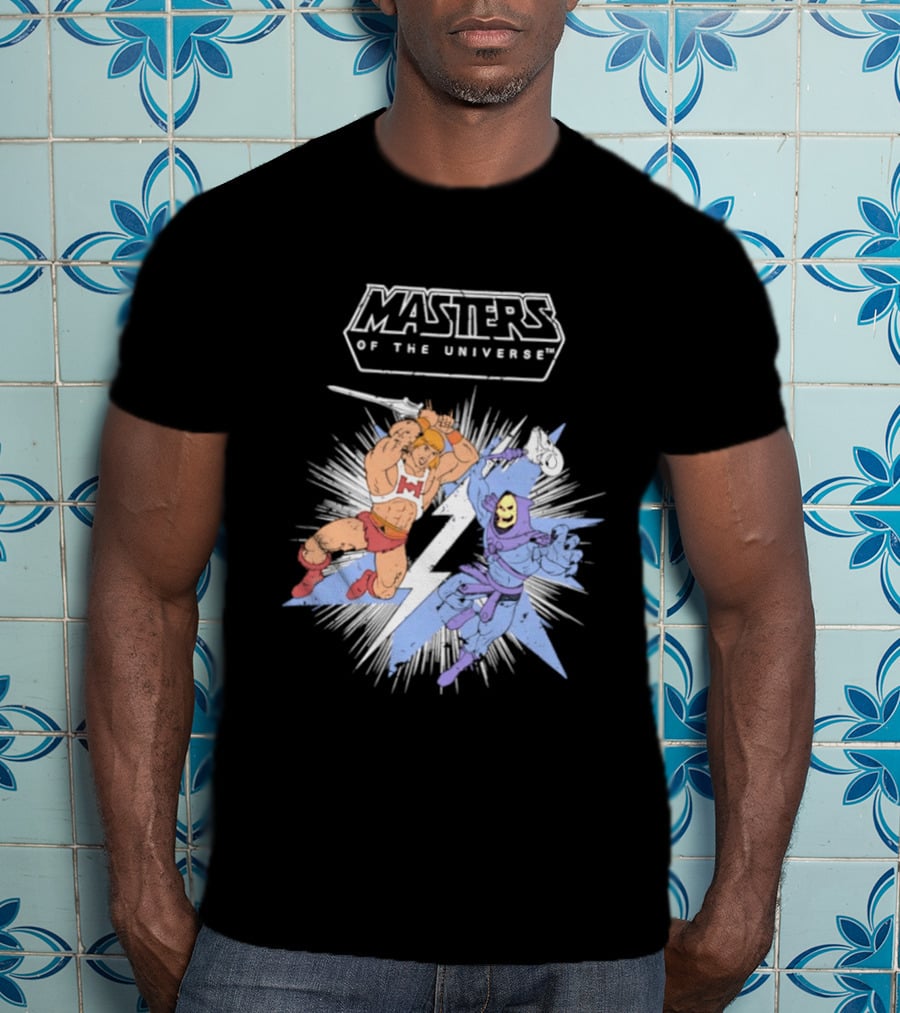 Masters Of The Universe He Man Vs Skeletor Epic Battle 2026 T-Shirt