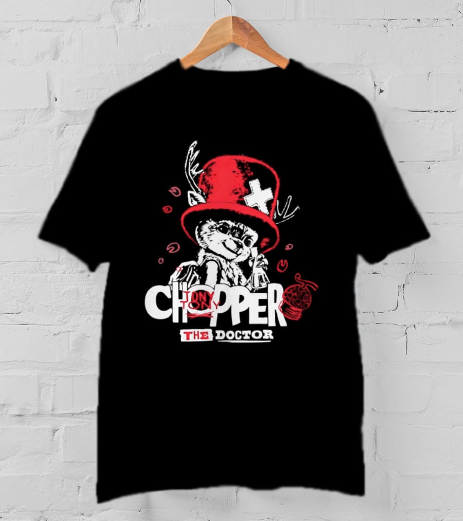 One Piece Tony Tony Chopper The Doctor Devil Fruit New World Saga Anime 2026 T-Shirt