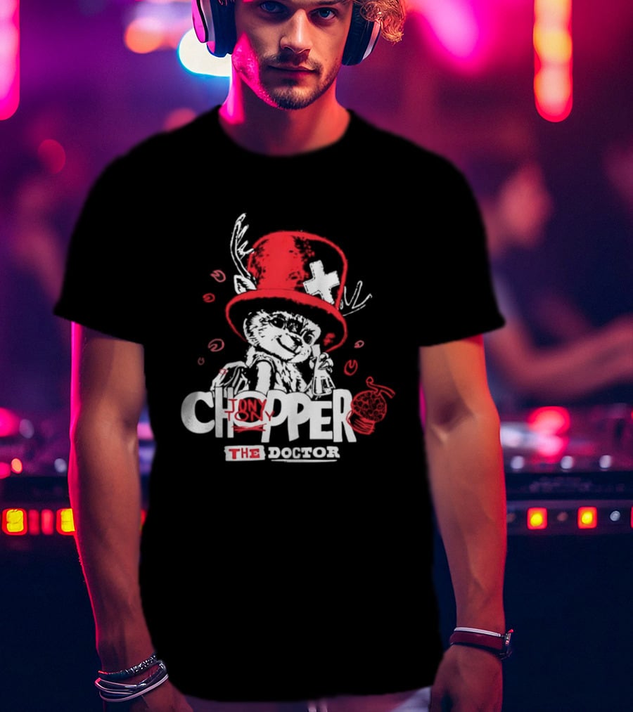 One Piece Tony Tony Chopper The Doctor Devil Fruit New World Saga Anime 2026 T-Shirt