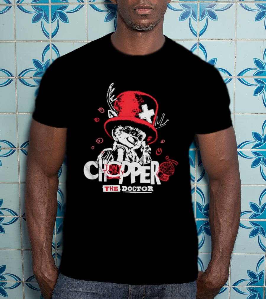One Piece Tony Tony Chopper The Doctor Devil Fruit New World Saga Anime 2026 T-Shirt