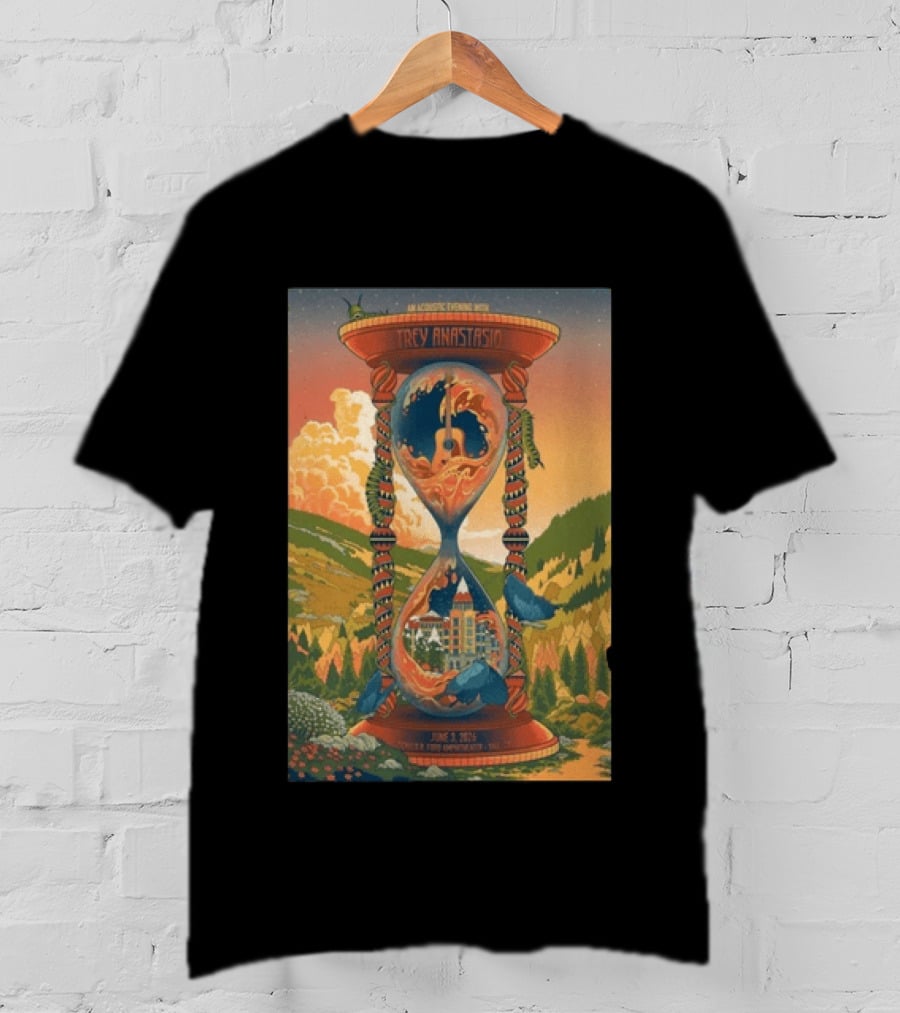 An Acoustic Evening With Trey Anastasio June 03 2026 Vail Colorado Silas Creative Ann Webber Event Print T-Shirt