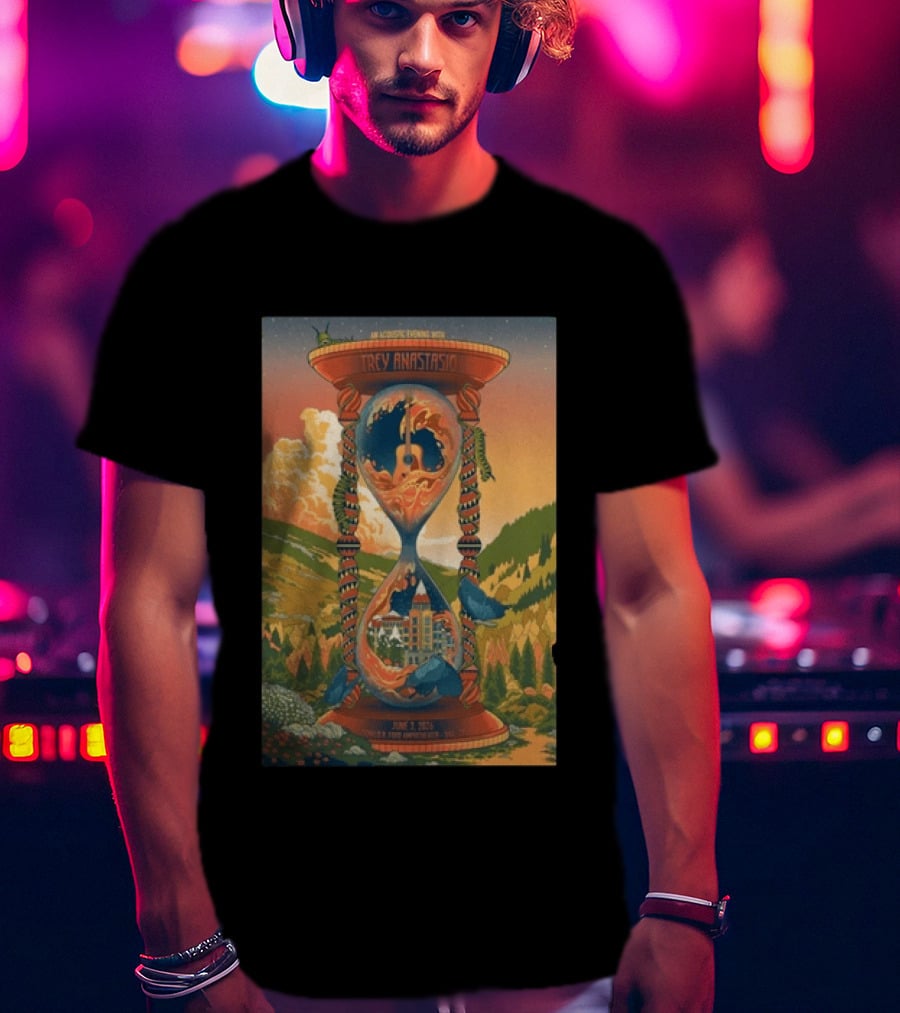 An Acoustic Evening With Trey Anastasio June 03 2026 Vail Colorado Silas Creative Ann Webber Event Print T-Shirt