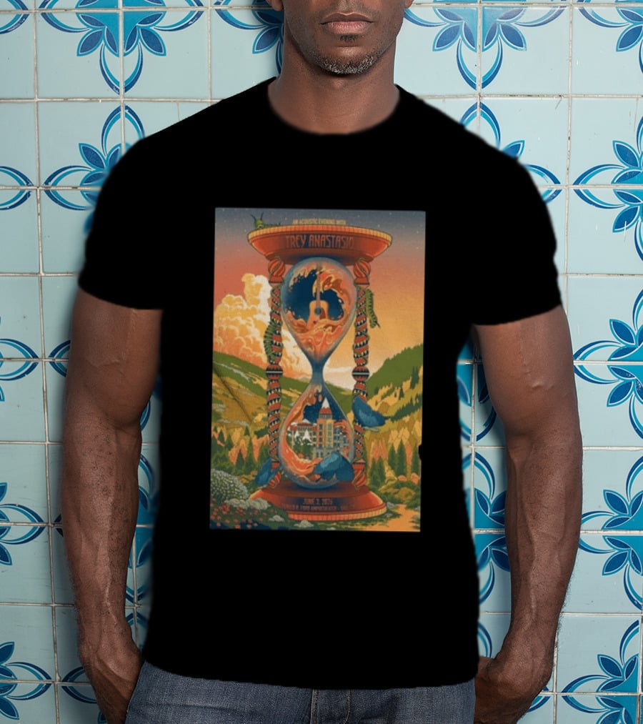 An Acoustic Evening With Trey Anastasio June 03 2026 Vail Colorado Silas Creative Ann Webber Event Print T-Shirt