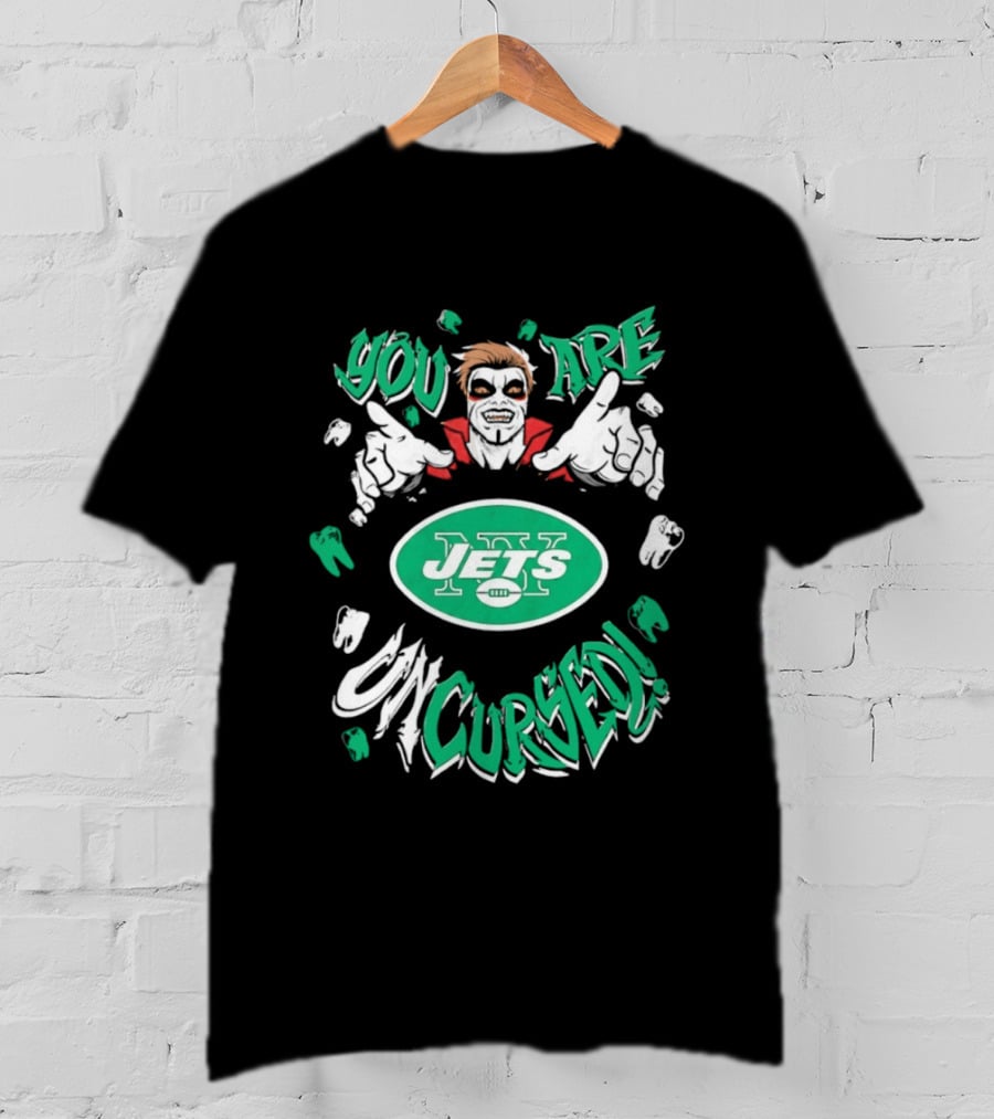 WWE You Are Uncursed Jets Danhausen X New York T-Shirt