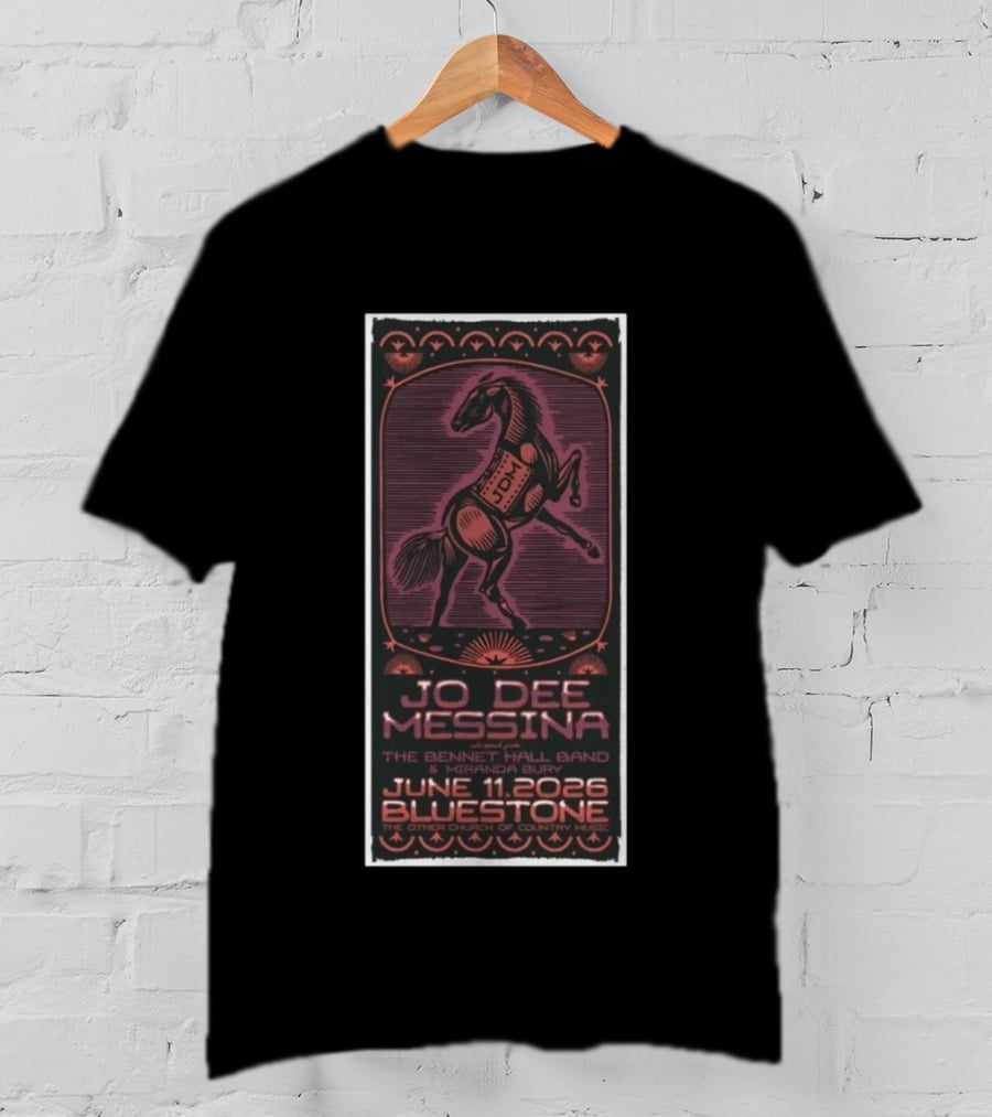 Jo Dee Messina The Bennet Hall Band Miranda Bury Bluestone June 11 2026 T-Shirt