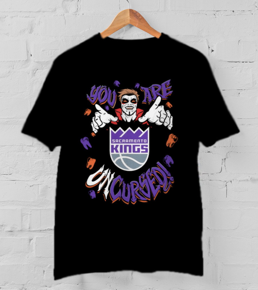 Sacramento Kings Danhausen You Are Uncursed Collaboration With WWE T-Shirt