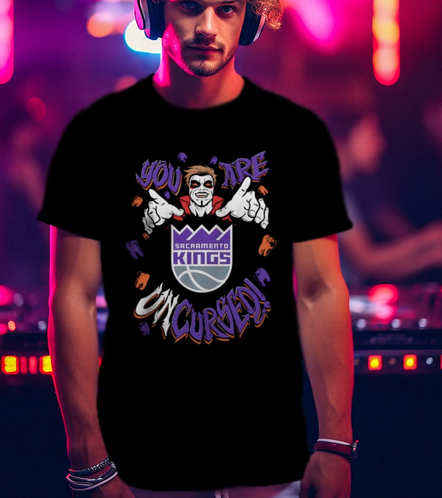 Sacramento Kings Danhausen You Are Uncursed Collaboration With WWE T-Shirt