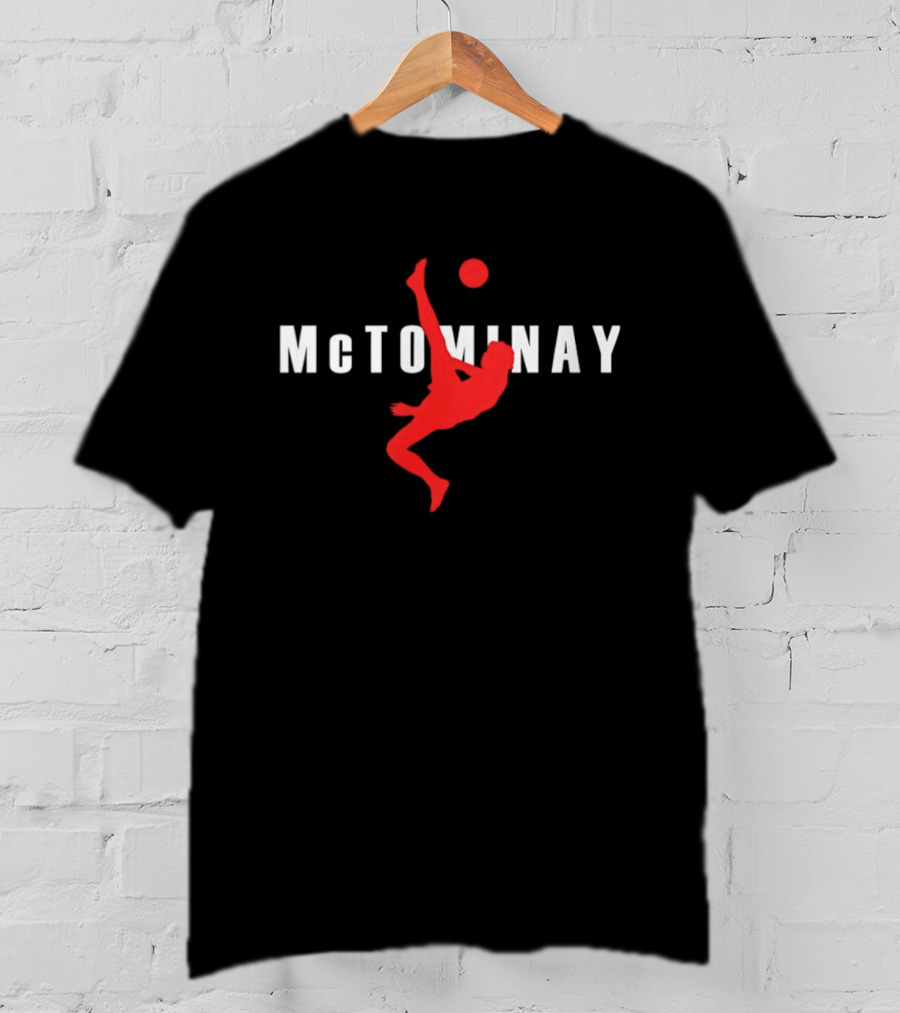 McTominay Overhead Kick Scotland Football T-Shirt