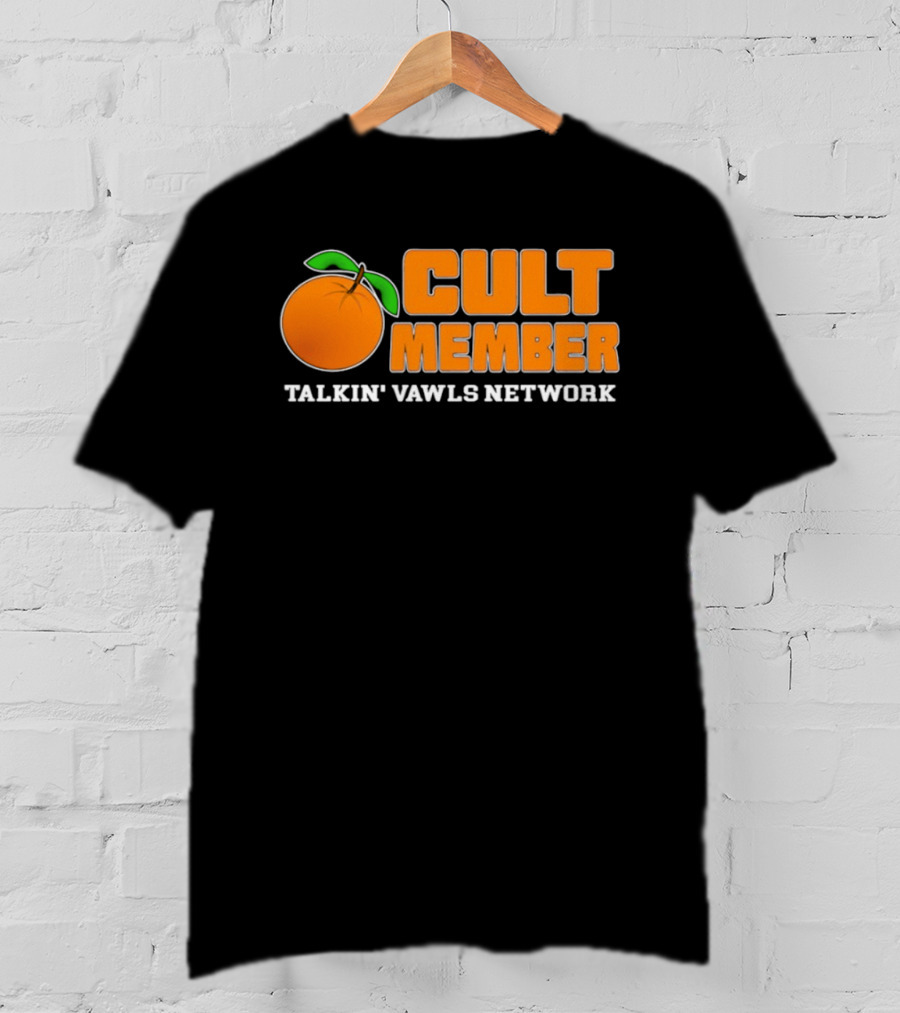 CULT MEMBER Talkin Vawls Network Orange T-Shirt