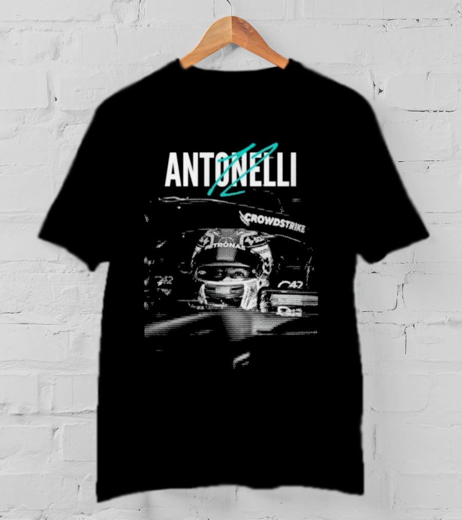 Antonelli F1 Racing Driver Helmet T-Shirt
