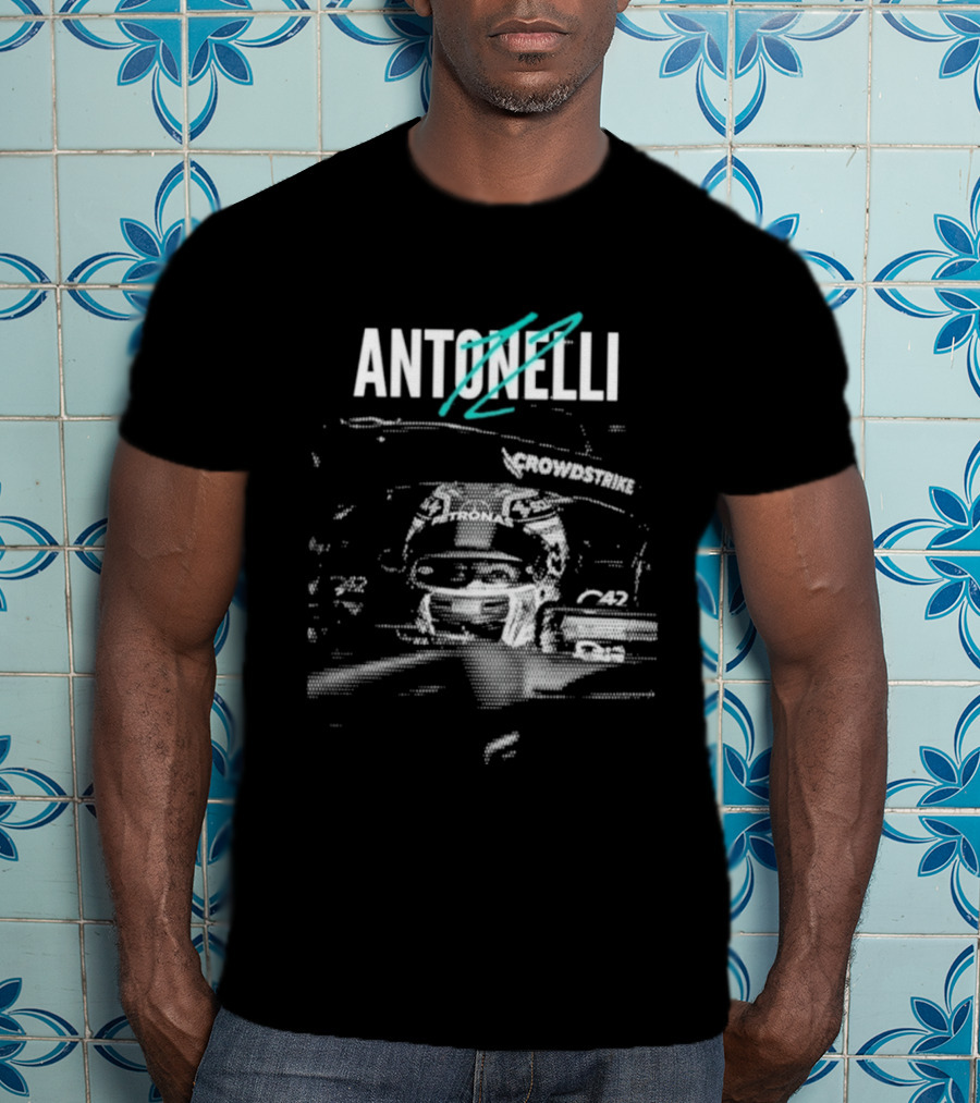 Antonelli F1 Racing Driver Helmet T-Shirt